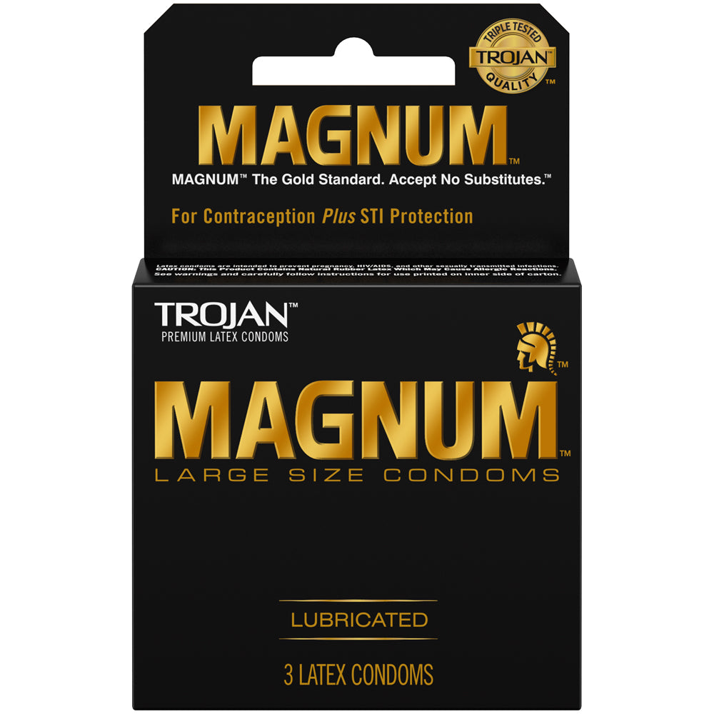 Trojan Magnum Gold Collection 3Pk | 22600019879 | Discreet Personal Wellness