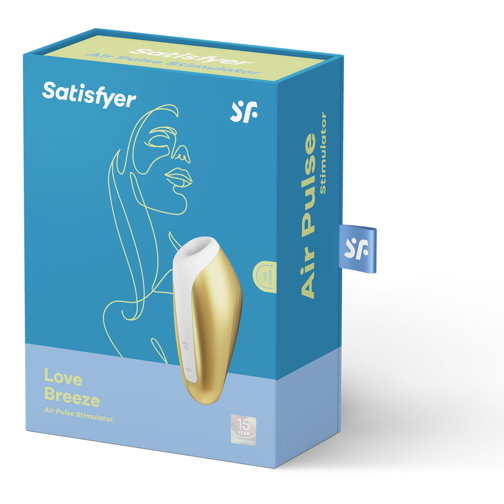 Satisfyer Love Breeze Yellow | 4061504007557 | Discreet Personal Wellness