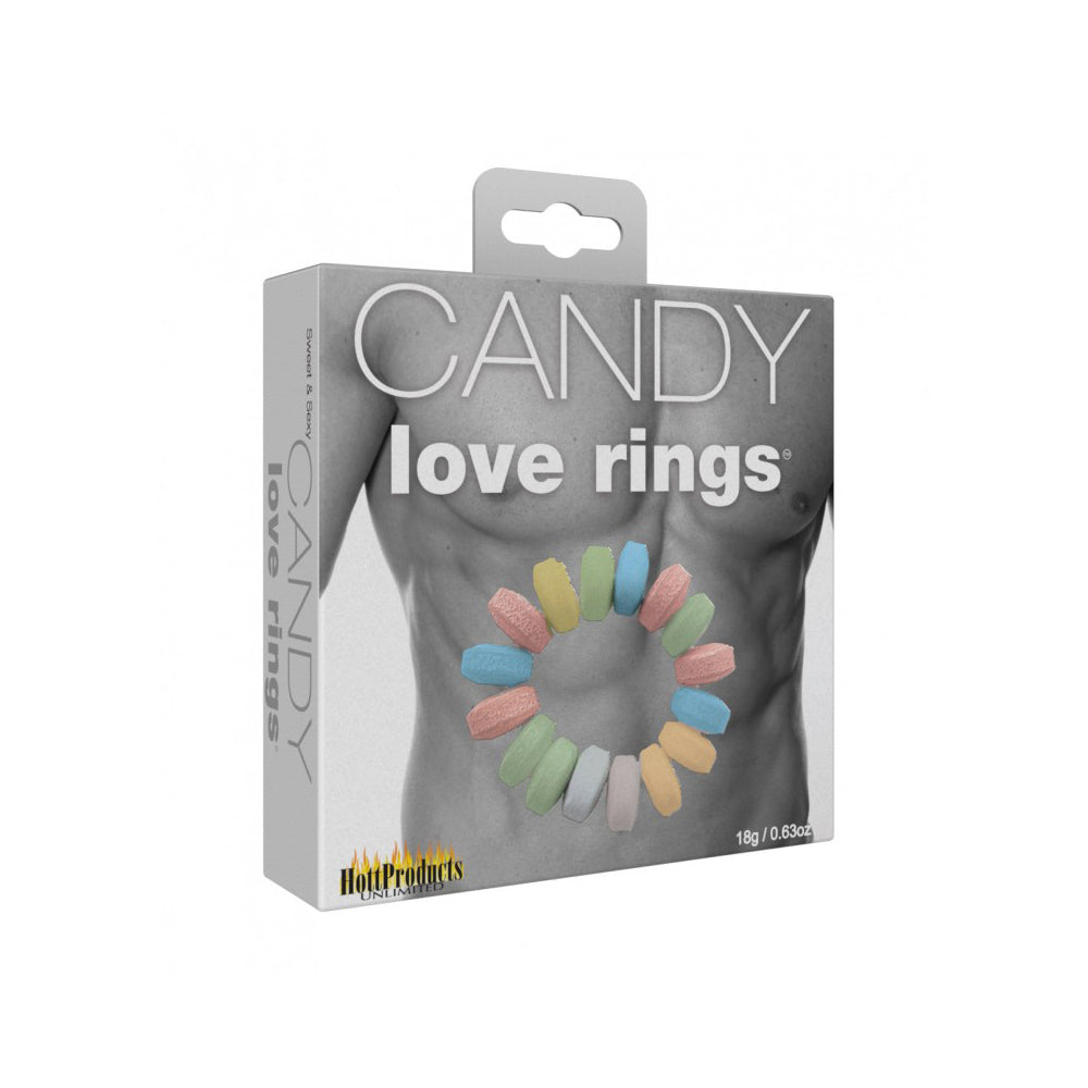 Sweet & Sexy Candy Love Penis Ring 3Pk | 5022782333164 | Discreet Personal Wellness