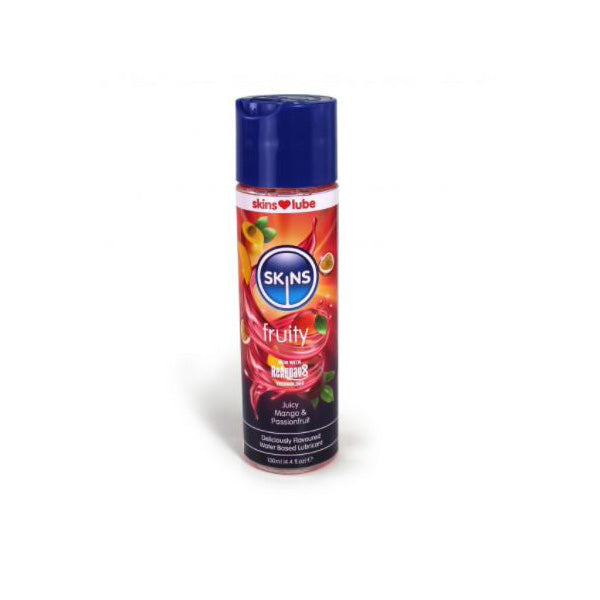 Skins Mango & Passion Fruit Water Based Lubricant 4.4 oz. | 5037353004725 | Discreet Personal Wellness