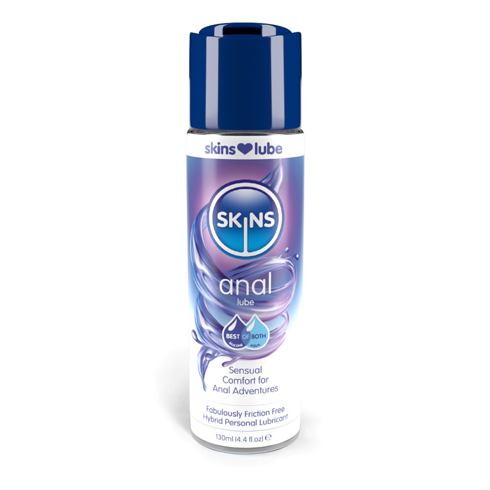 Skins Anal Silicone Lubricant 4.4 oz. | 5037353006170 | Discreet Personal Wellness