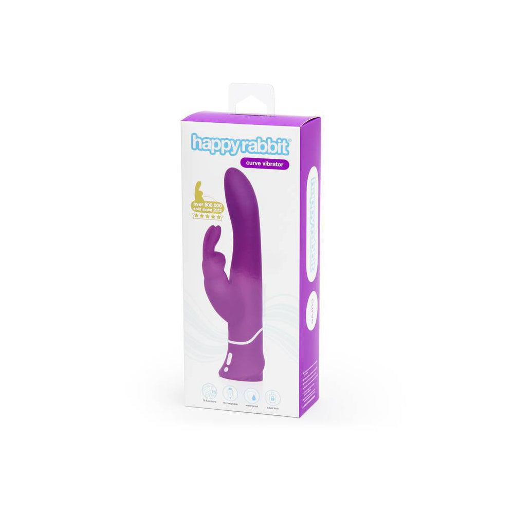 Happy Rabbit Curve Purple | 5060020001222 | Discreet Personal Wellness