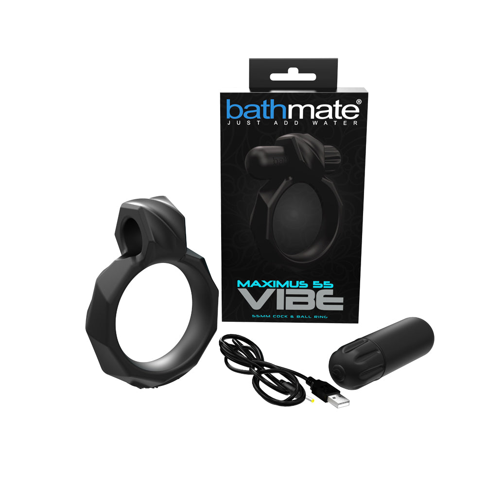 Bathmate Maximus Vibe Power Ring 55mm | 5060140201441 | Discreet Personal Wellness