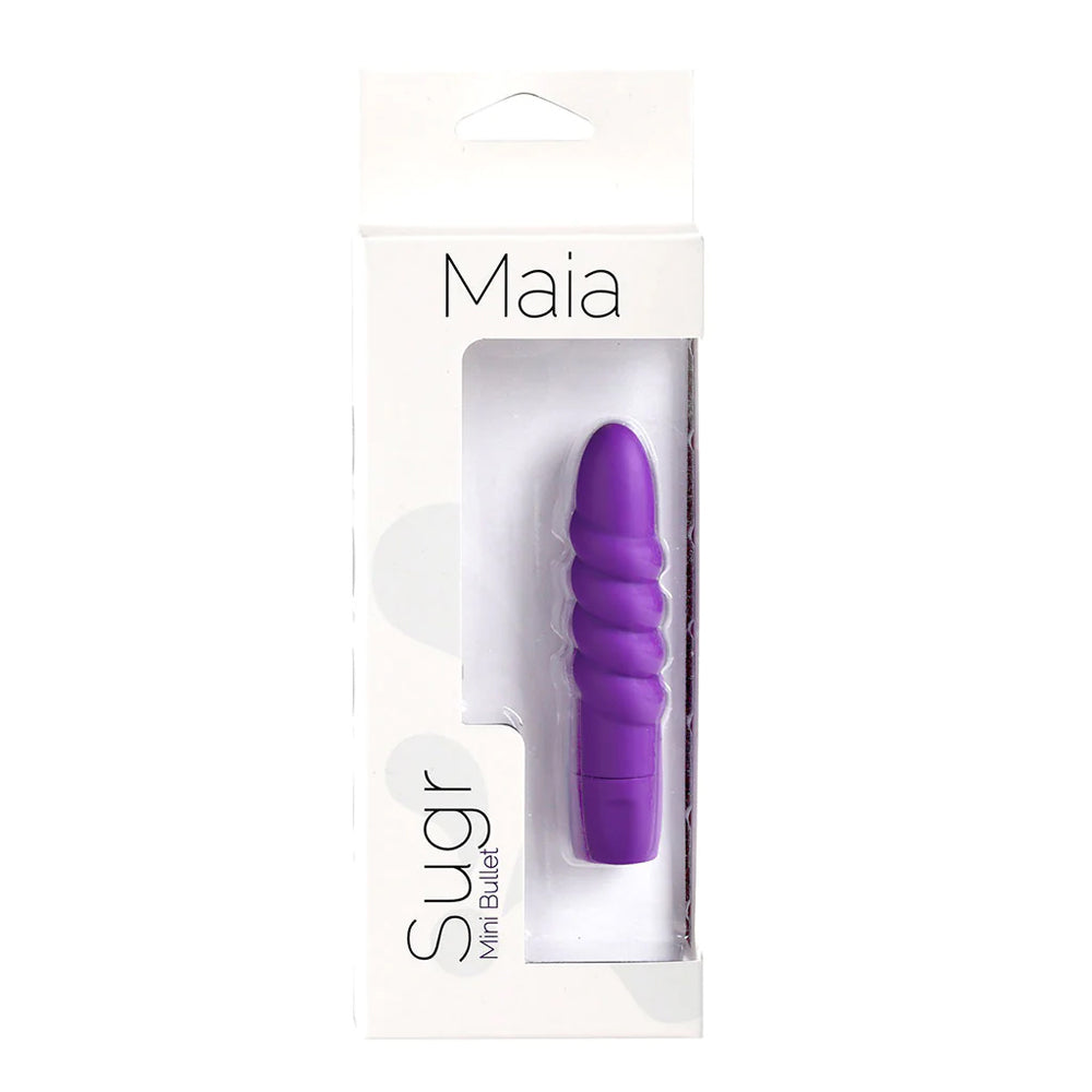 Maia Sugr Twissty 15-Function Mini Bullet Purple | 5060311472175 | Discreet Personal Wellness