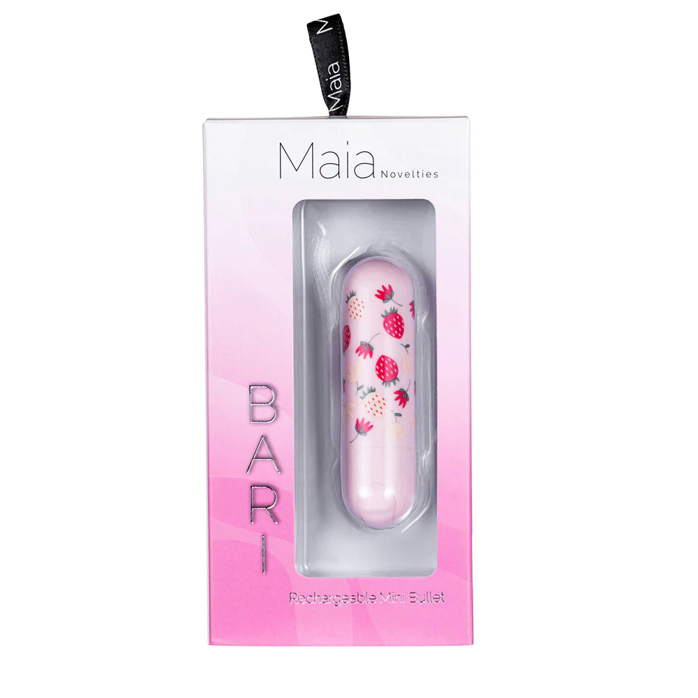 Maia Bari Bullet Strawberry | 5060311473455 | Discreet Personal Wellness