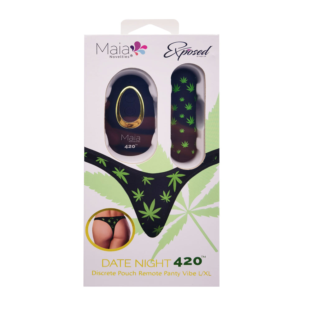 Maia Date Night 420 Panty Vibe L/Xl | 5060311474353 | Discreet Personal Wellness
