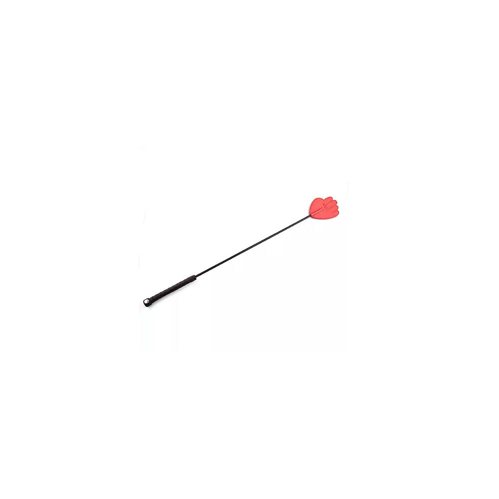 Hand Leather Riding Crop Red | 5060363861521 | Discreet Personal Wellness