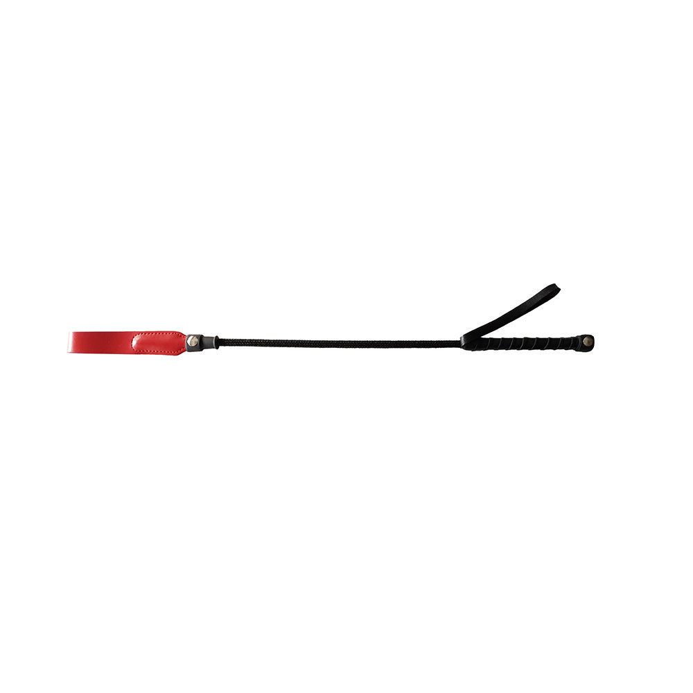 Short Riding Crop Slim Tip 20" Red | 5060404819085 | Discreet Personal Wellness