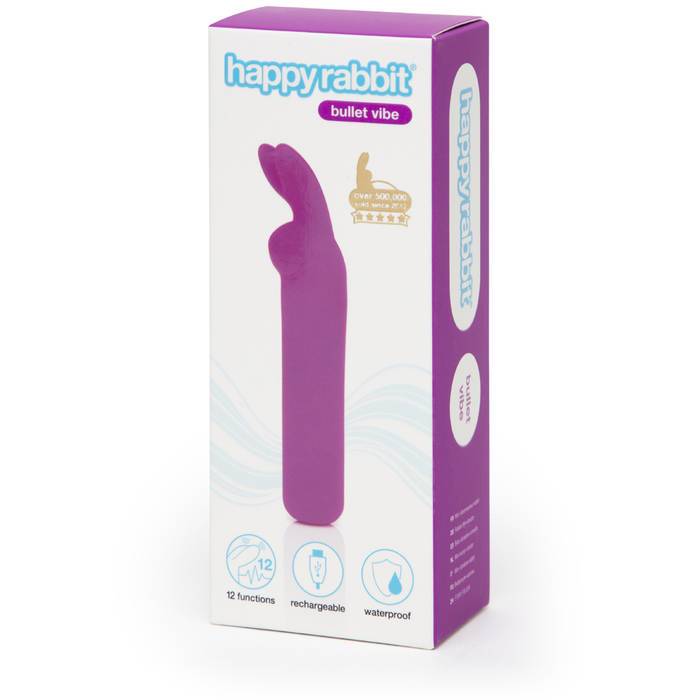 Happy Rabbit Rechargeable Bullet Purple | 5060779231673 | Discreet Personal Wellness