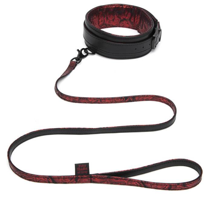 Fifty Shades Of Grey Sweet Anticipation Collar & Lead | 5060897575048 | Discreet Personal Wellness