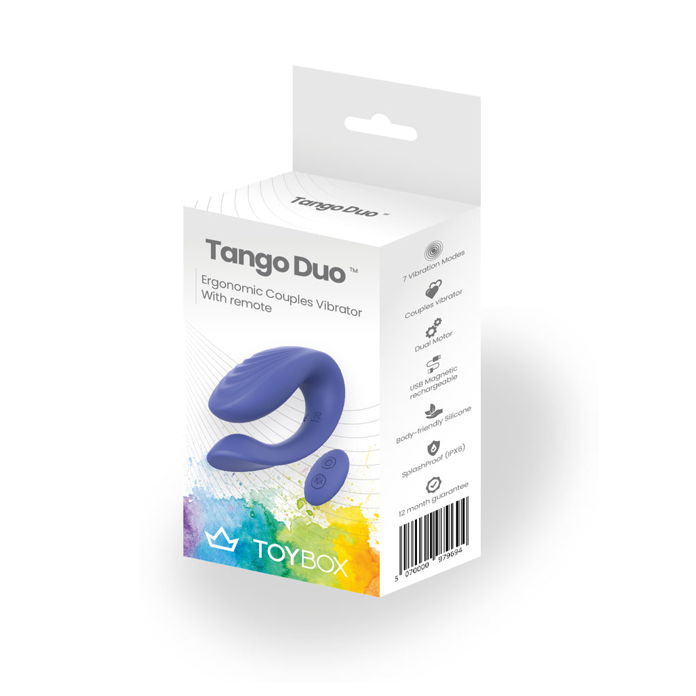 Tango Duo Couples Vibrator | 5070000979670 | Discreet Personal Wellness