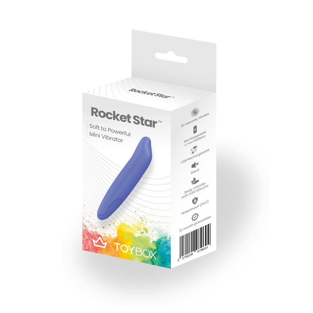 Rocket Star Mini Vibrator | 5070000979694 | Discreet Personal Wellness