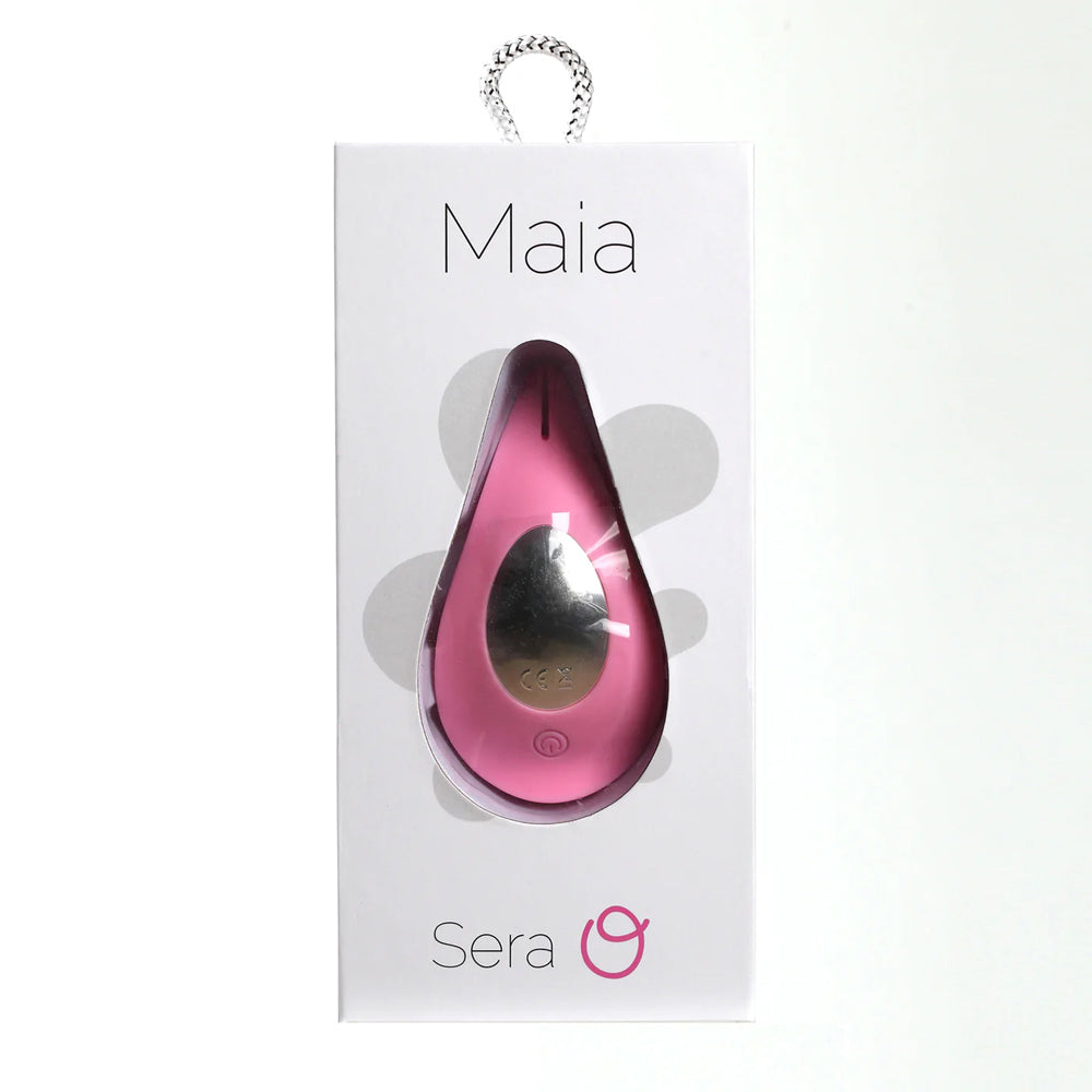 Maia Sera USB Rechargeable Clitoral Lay-On Bullet Vibrator Pastel Pink | 5080311472432 | Discreet Personal Wellness