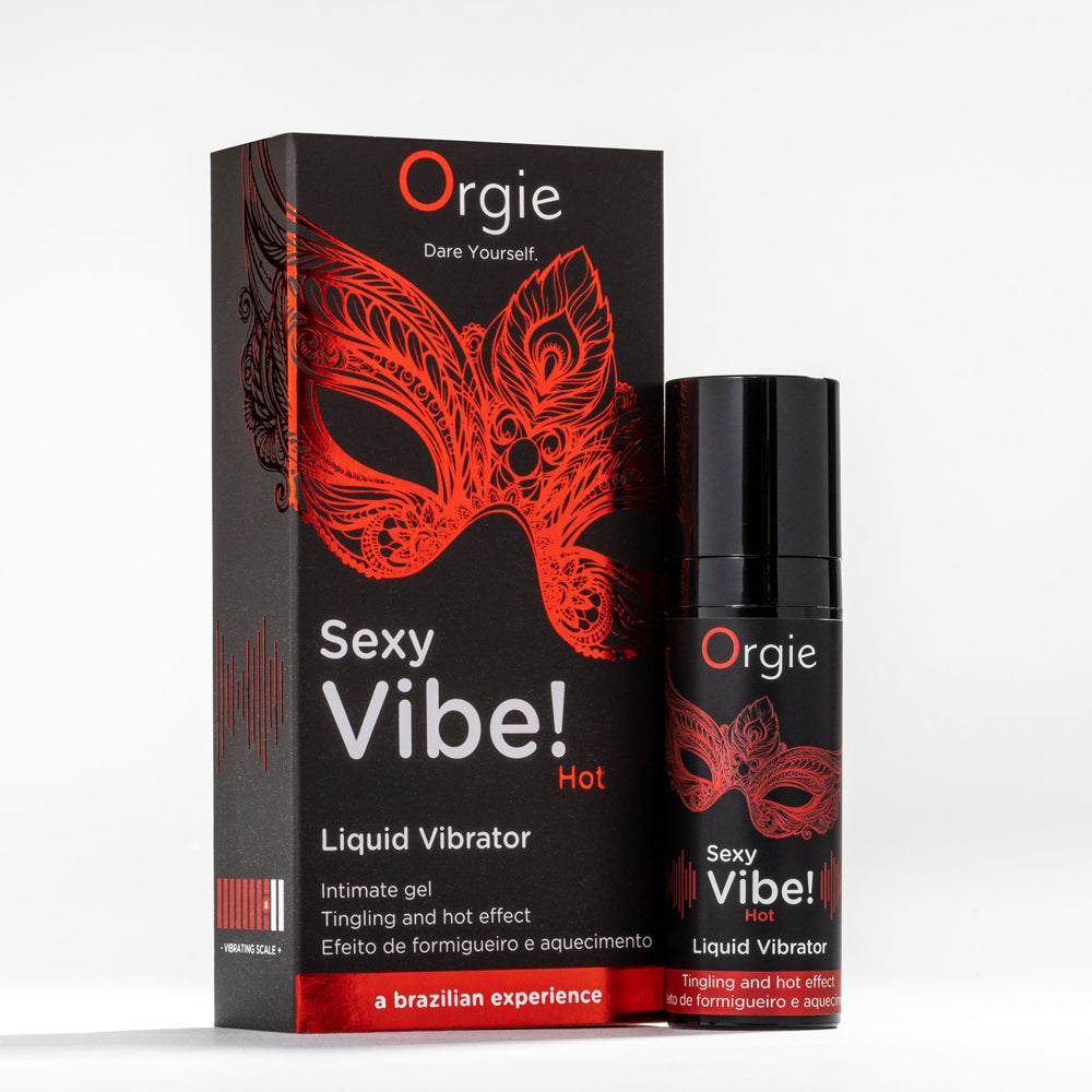 Orgie Sexy Vibe! Hot Liquid Vibrator | 5600742917618 | Discreet Personal Wellness