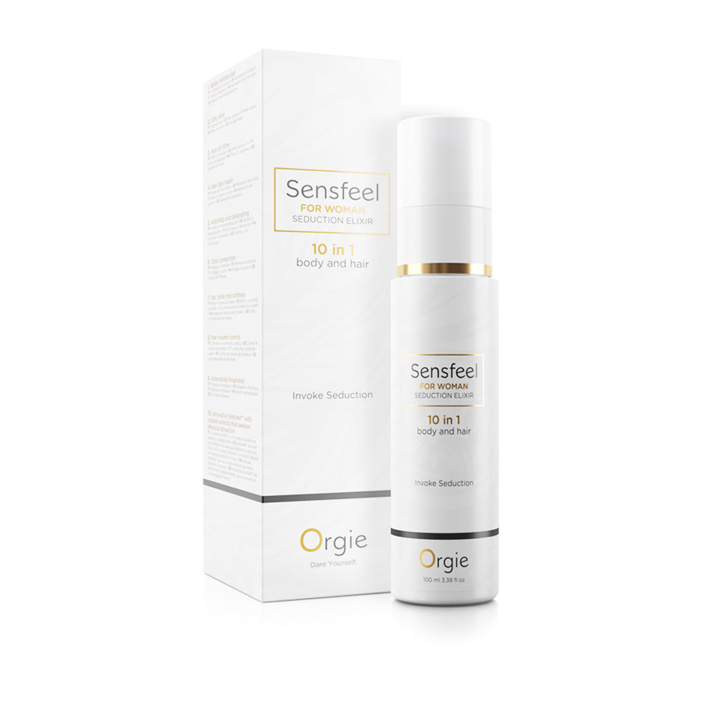 Orgie Sensfeel For Woman Seduction Elixir 10-In-1 Body & Hair | 5600742917755 | Discreet Personal Wellness