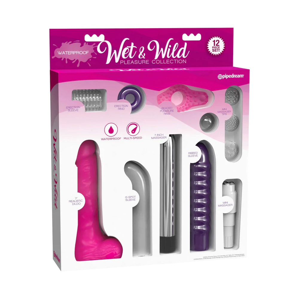 Waterproof Wet & Wild Pleasure Collection | 603912132663 | Discreet Personal Wellness