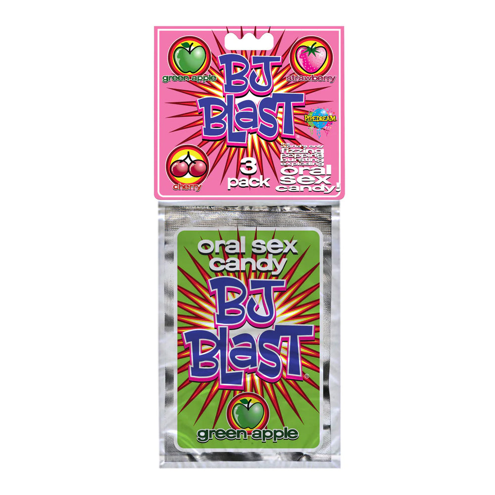 Pipedream Bj Blast 3 Pack Strawberry Cherry Apple | 603912266788 | Discreet Personal Wellness
