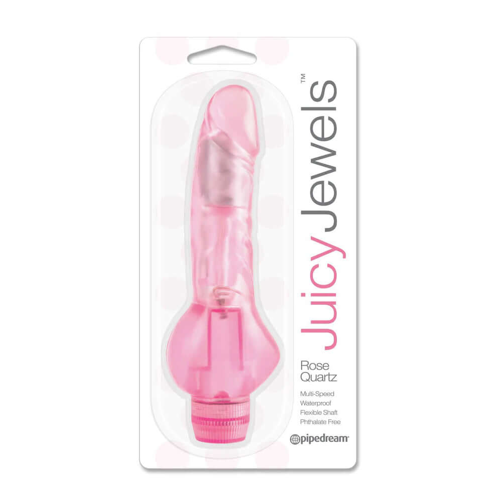 Juicy Jewels Rose Quartz Pink | 603912323375 | Discreet Personal Wellness