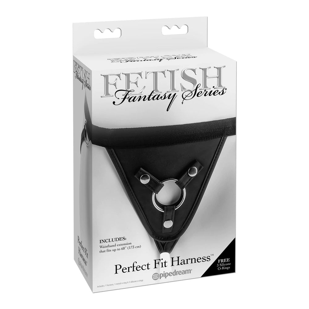Fetish Fantasy Series Perfect Fit Harness Black | 603912338904 | Discreet Personal Wellness
