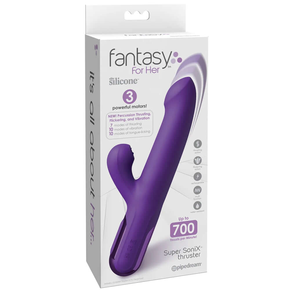 Fantasy For Her Pleasure Sucker Purple | 603912364729 | Discreet Personal Wellness