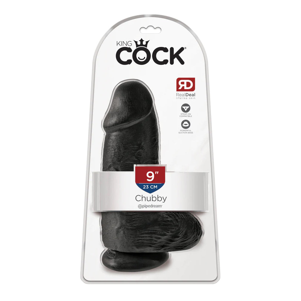 King Penis Chubby Black | 603912746587 | Discreet Personal Wellness