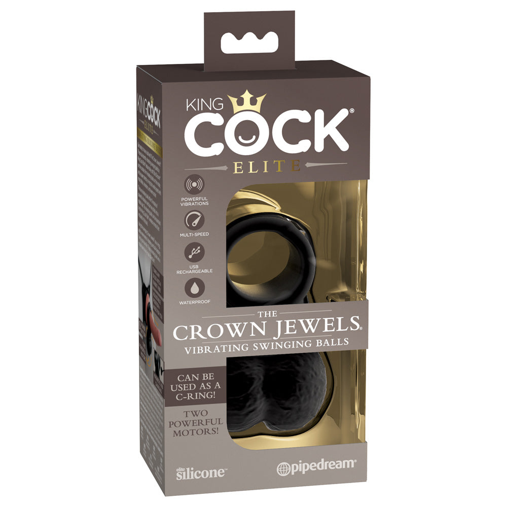 King Penis Elite The Crown Jewels Vibrating | 603912770988 | Discreet Personal Wellness