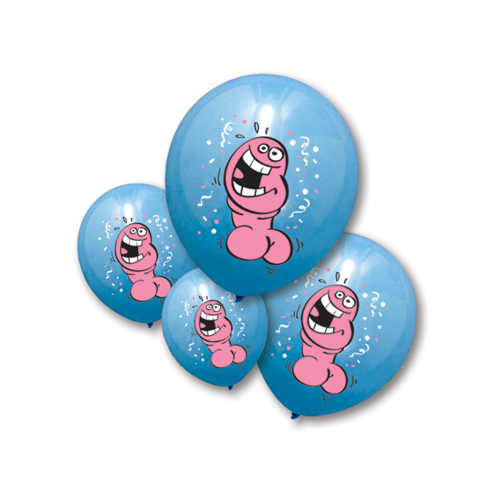 Pecker Balloons 6 Pcs | 623849031686 | Discreet Personal Wellness
