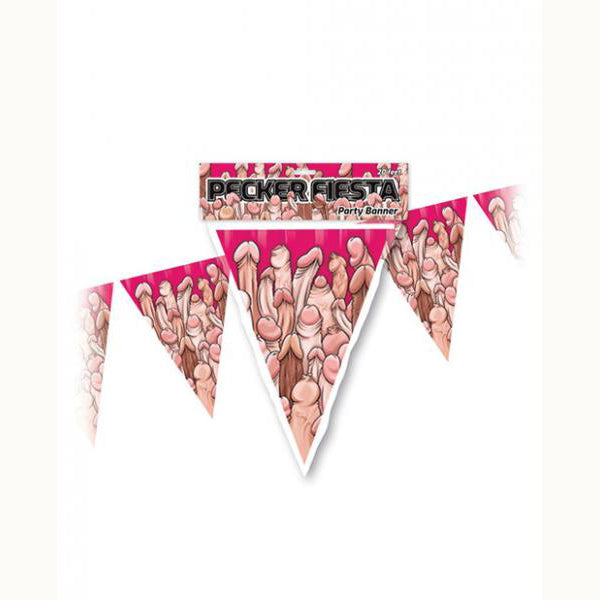 Pecker Fiesta Party Banner | 623849032973 | Discreet Personal Wellness