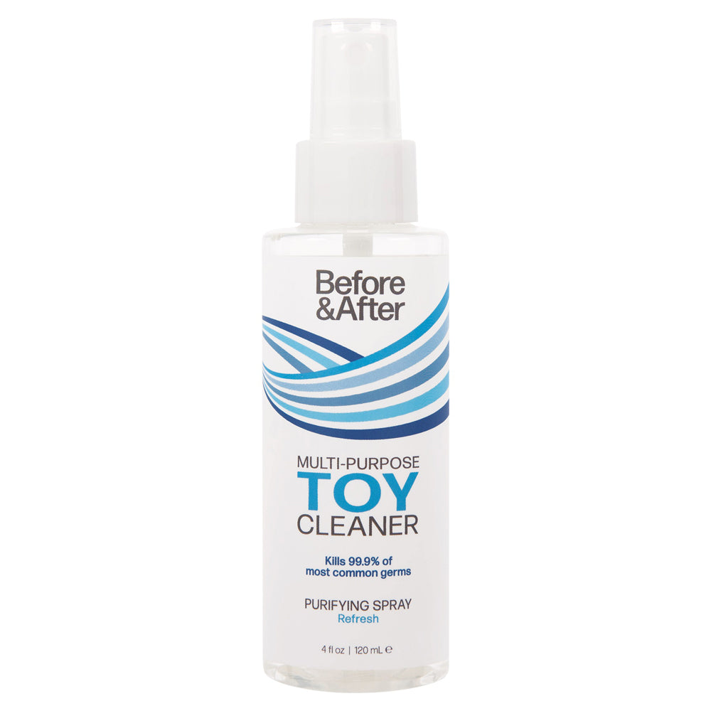 Before & After Anti-Bacterial Toy Cleaner 4 oz. | 638258000079 | Discreet Personal Wellness