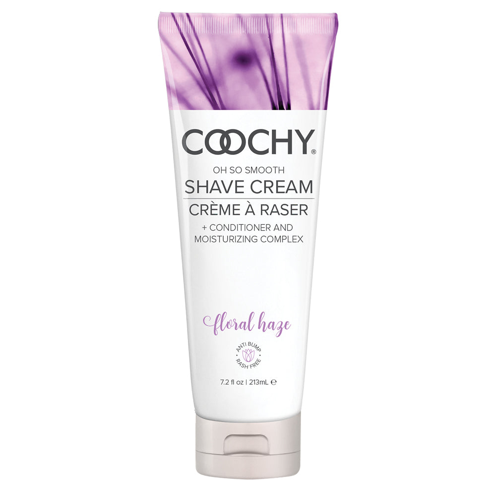 Coochy Shave Cream Floral Haze 7.2 oz. | 638258900591 | Discreet Personal Wellness
