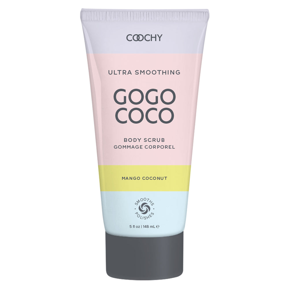 Coochy Ultra Smoothing Body Scrub Mango Coconut 5 oz. | 638258903561 | Discreet Personal Wellness