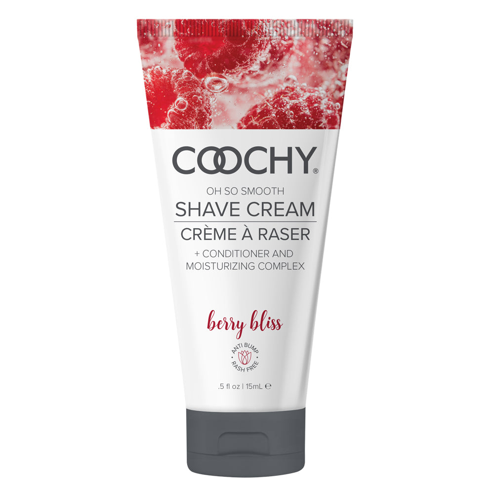 Coochy Berry Bliss Shave Cream 0.5 oz. | 638258905572 | Discreet Personal Wellness