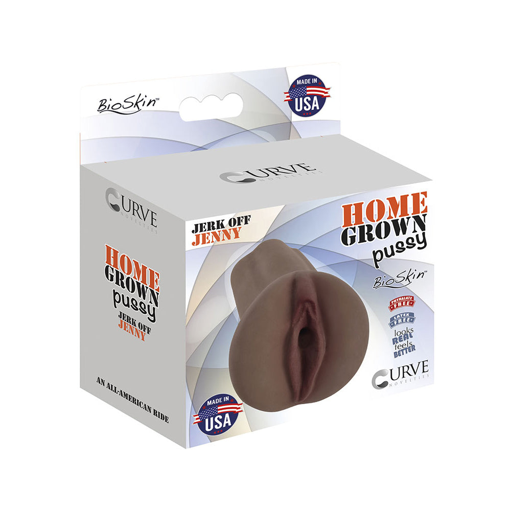 Home Grown Vagina Jerk Off Jenny Chocolate | 643380986801 | Discreet Personal Wellness