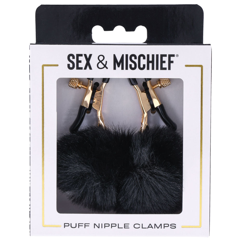 S&M Puff Nipple Clamps | 646709098551 | Discreet Personal Wellness