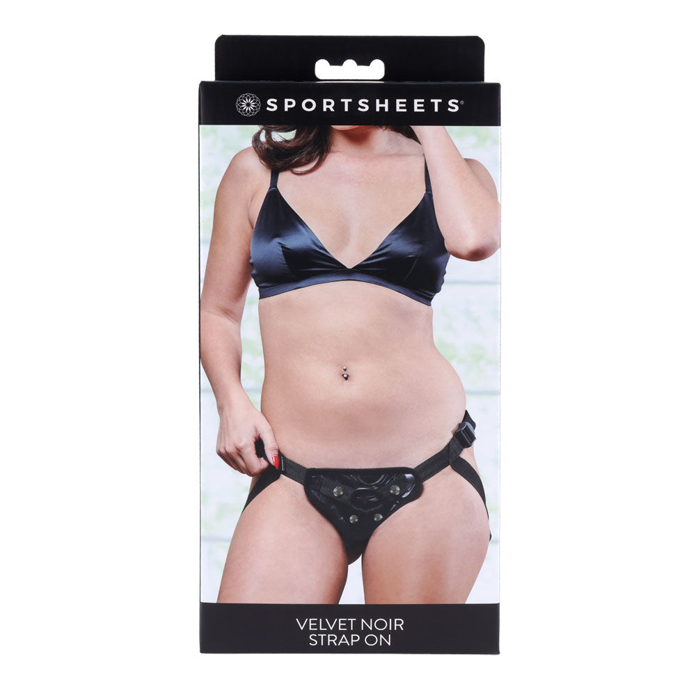 Velvet Noir Strap On | 646709370077 | Discreet Personal Wellness