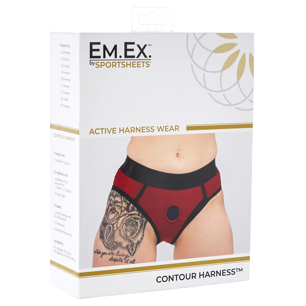 Em.Ex Contour Harness 2Xl | 646709660062 | Discreet Personal Wellness