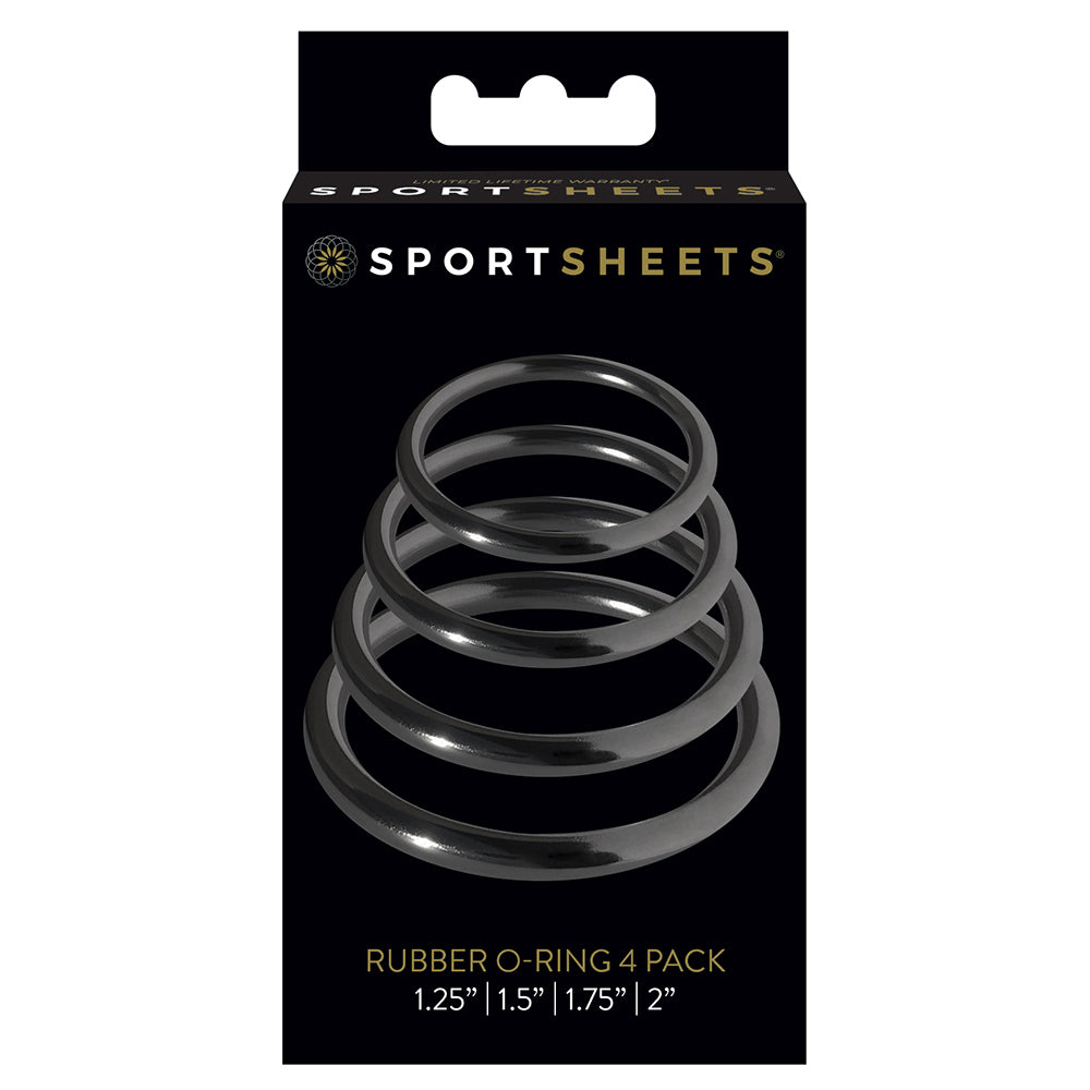 O Ring Assortment 4 Pack | 646709694012 | Discreet Personal Wellness