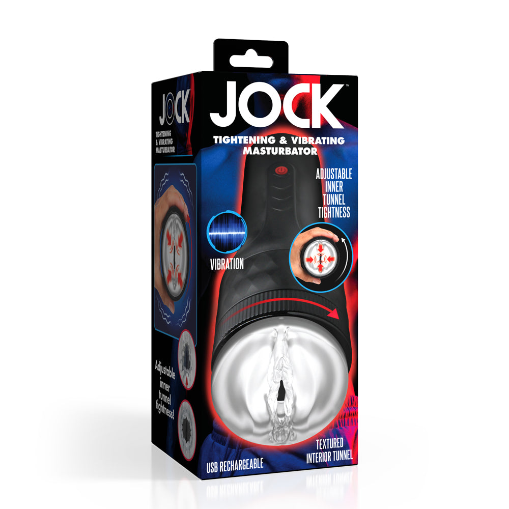 Jock Tightening & Vibrating Masturbator | 653078944617 | Discreet Personal Wellness