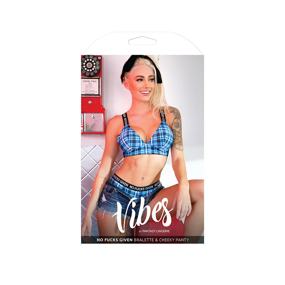 No funs Given Bralette & Cheeky Panty - L/XL Boxed | 657447081743 | Discreet Personal Wellness