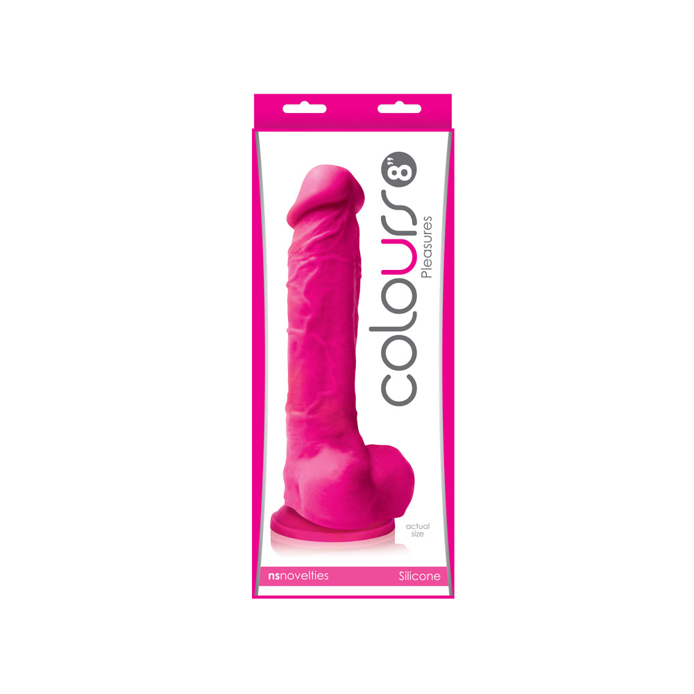 Colours Pleasure 8" - Pink | 657447091988 | Discreet Personal Wellness