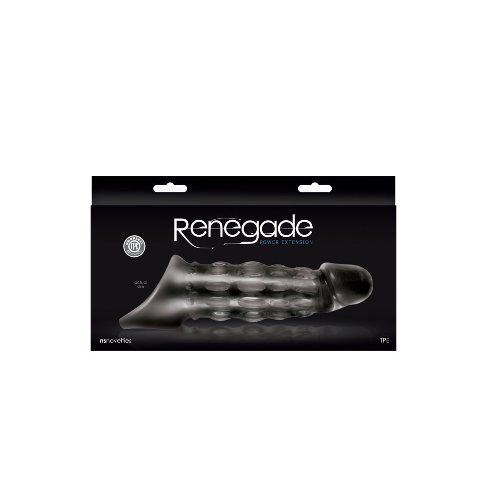 Renegade - Power Extension - Clear | 657447094965 | Discreet Personal Wellness