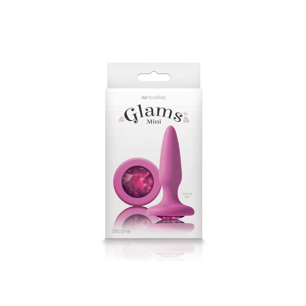 Glams Mini Pink Gem | 657447098888 | Discreet Personal Wellness
