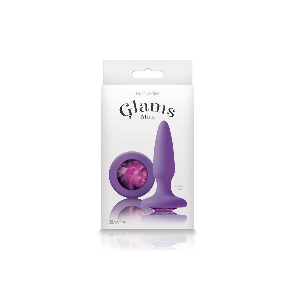 Glams Mini Purple Gem | 657447098895 | Discreet Personal Wellness
