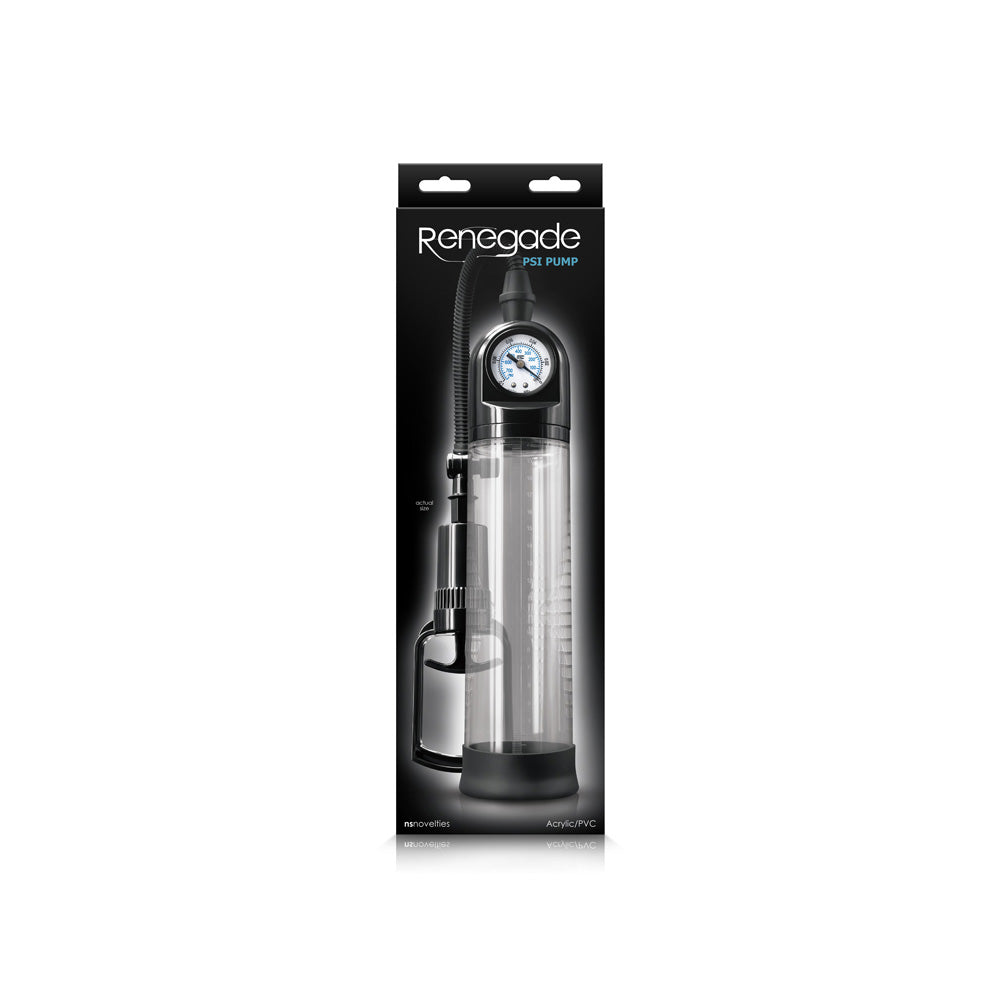 Renegade Psi Pump Black | 657447101748 | Discreet Personal Wellness