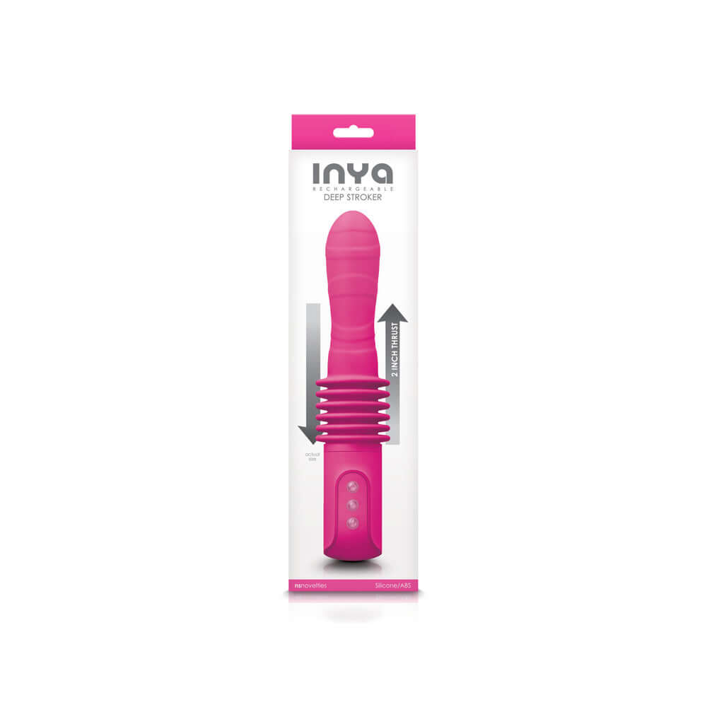 Inya Deep Stroker Pink | 657447101755 | Discreet Personal Wellness