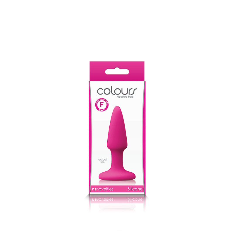 Colours Pleasures Mini Plug Pink | 657447101847 | Discreet Personal Wellness