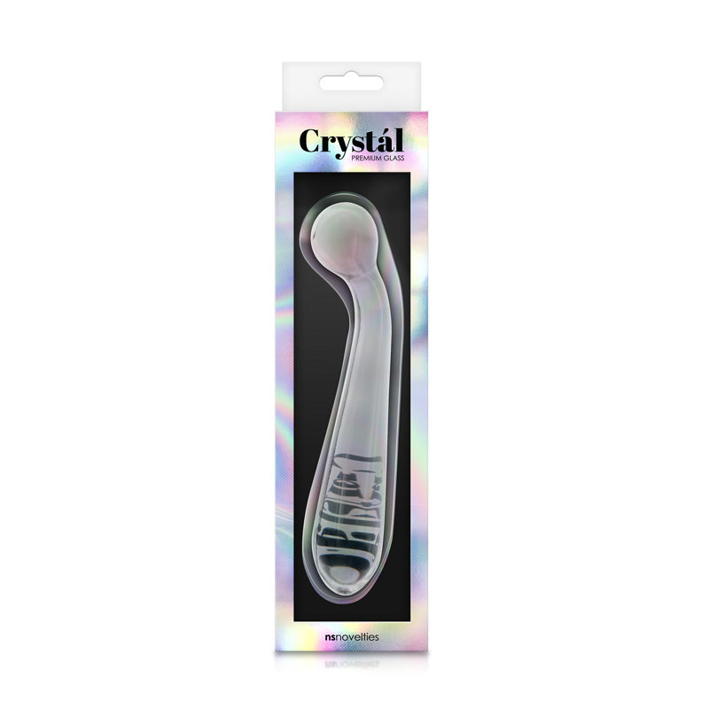 Crystal G Spot Wand Clear | 657447102226 | Discreet Personal Wellness