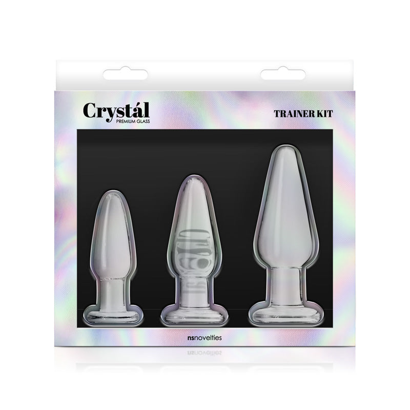 Crystal Tapered Kit Clear | 657447102424 | Discreet Personal Wellness