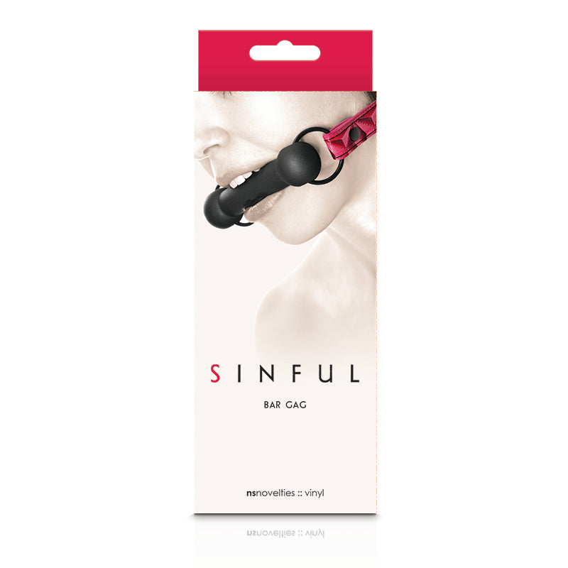 Sinful Bar Gag Pink | 657447102462 | Discreet Personal Wellness