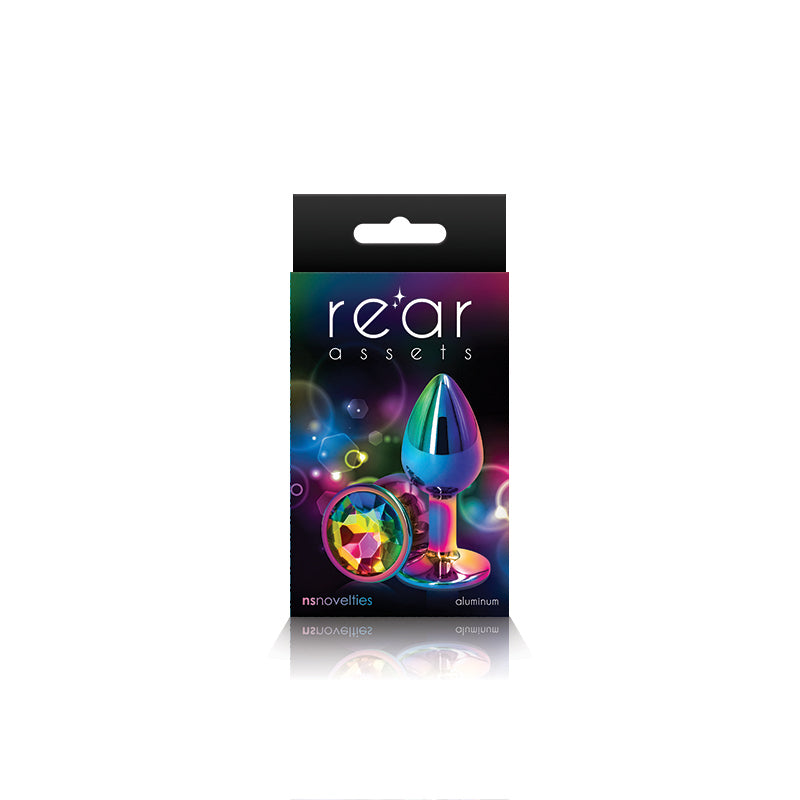 Rear Assets Mulitcolor Small Rainbow | 657447102967 | Discreet Personal Wellness